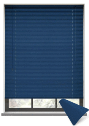 Venetian Blinds 25mm Aluminum - Blue - 0.6M x 1M